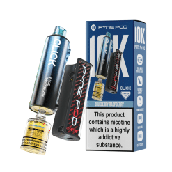 Pod Salt Pyne Click 10,000 Puffs - 10+2ml - BLUEBERRY RASPBERRY - [5 Pack]