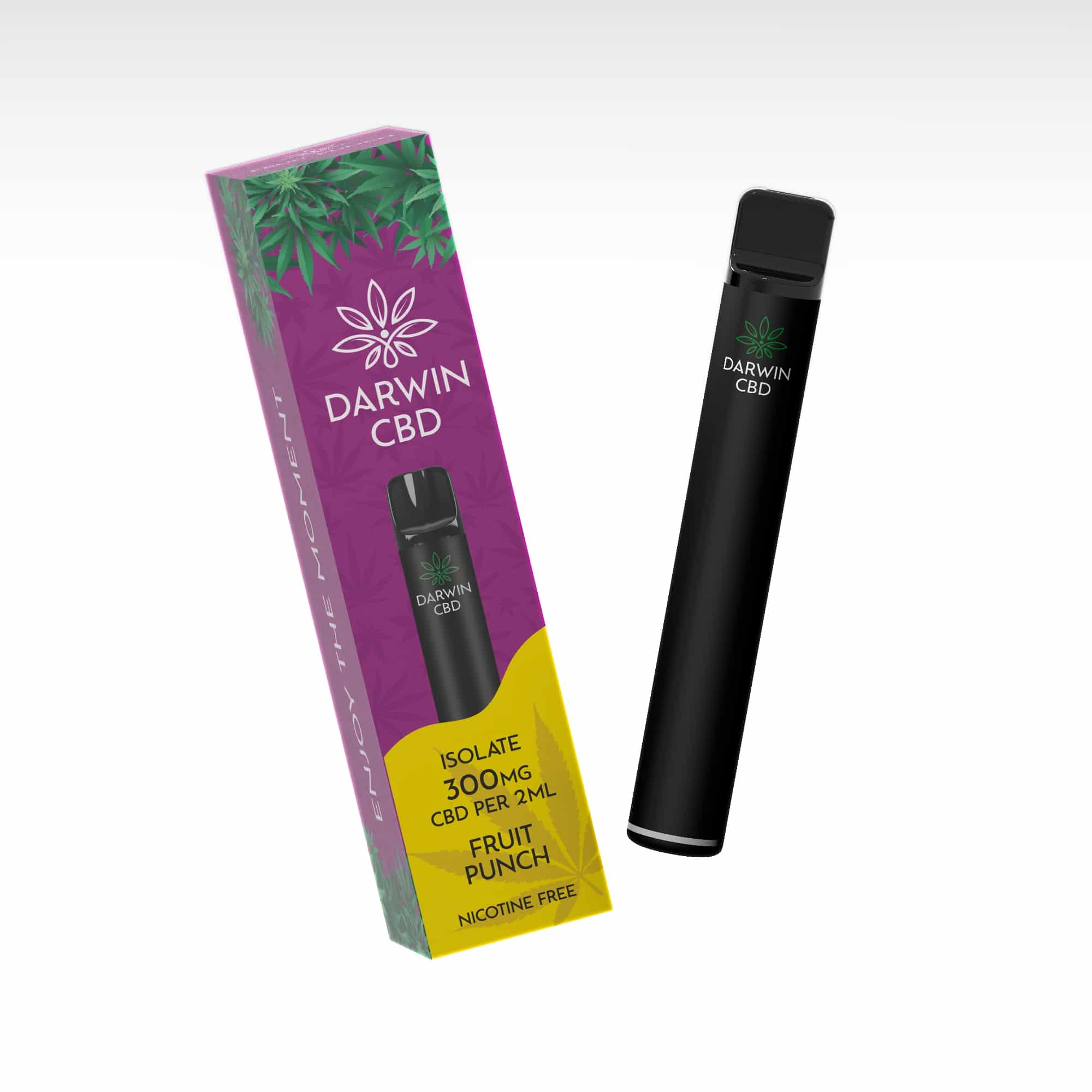 Darwin CBD - Pod Kit 600 Puffs - Fruit Punch 300mg - Image 3