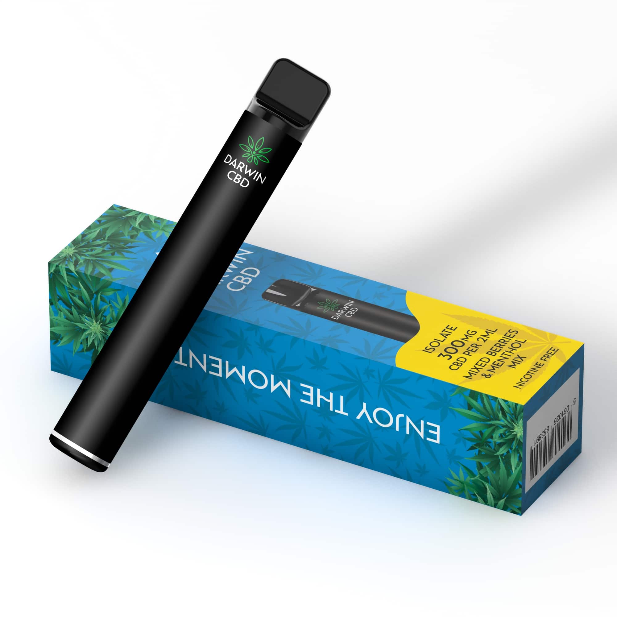 Darwin CBD - Pod Kit 600 Puffs - Mixed Berries & Menthol Mix 300mg - Image 5