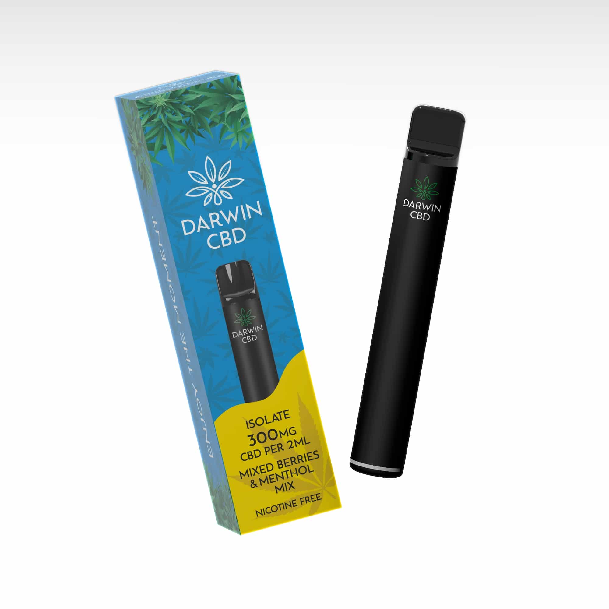 Darwin CBD - Pod Kit 600 Puffs - Mixed Berries & Menthol Mix 300mg - Image 3