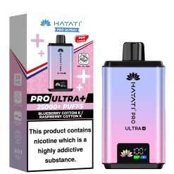 Hayati Pro Ultra+ 25K - Blueberry Cotton K/Raspberyy Cotton K