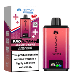 Hayati Pro Ultra+ 25K - Straw' Guava/Dragon Berries