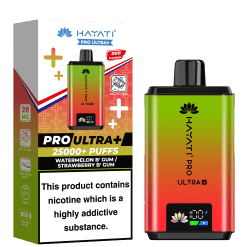 Hayati Pro Ultra+ 25K - Watermelon B'Gum/Strawberry B'Gum