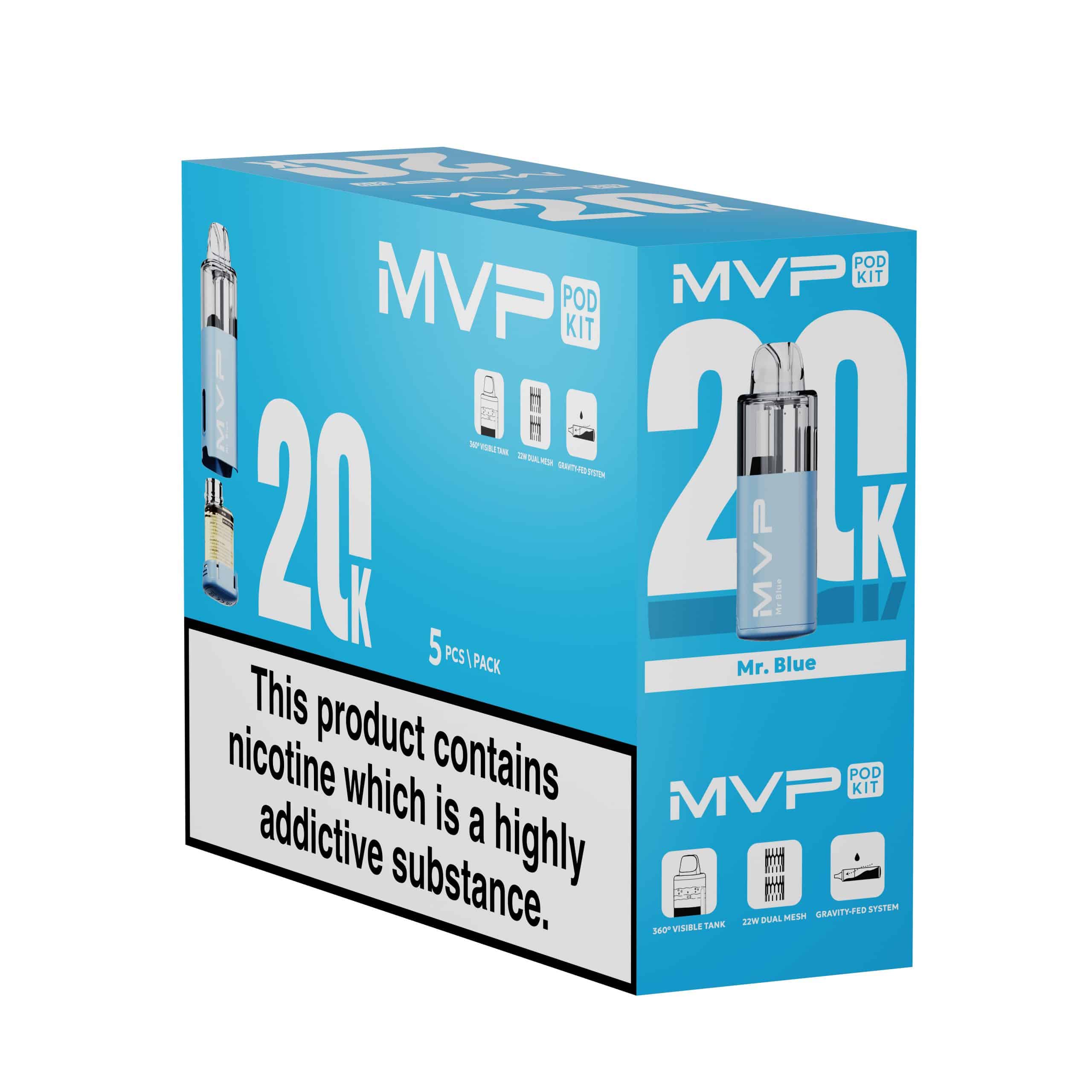 MVP by InnokinĀ® - Replacement Pods - Mr. Blue - Image 2