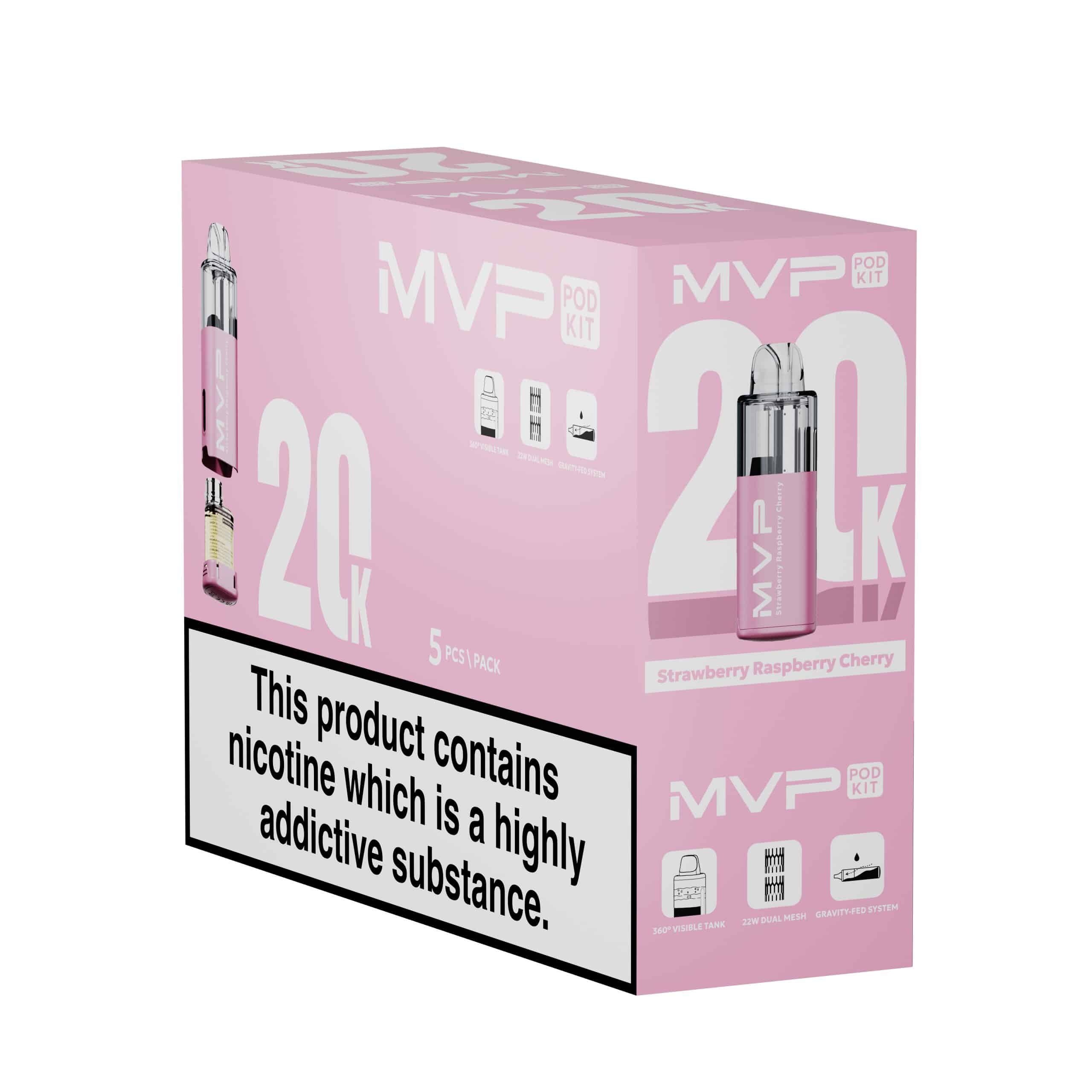 MVP by InnokinĀ® - Replacement Pods - Strawberry Raspberry Cherry - Image 2