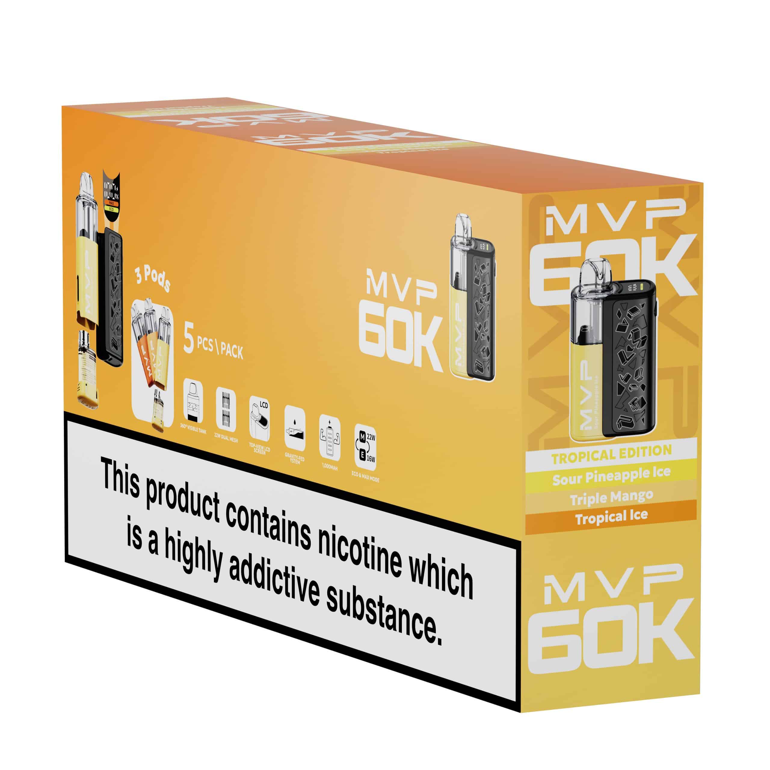 MVP 60K by InnokinĀ® - Multi Flavour - Tropical Edition - Image 2