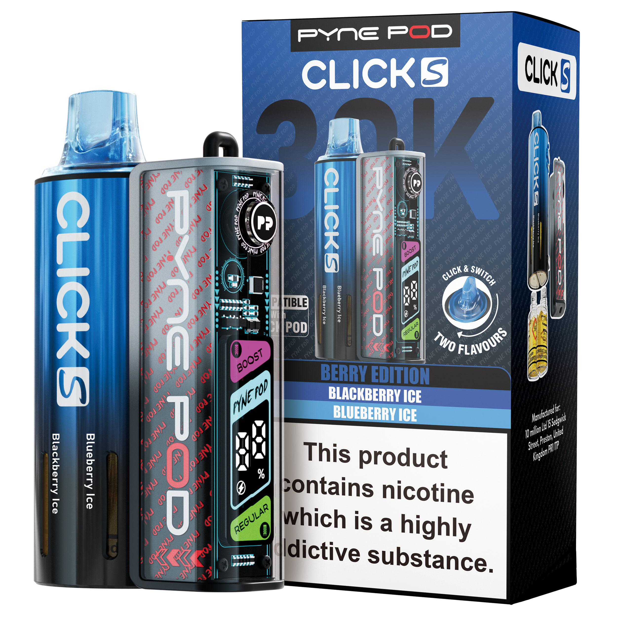 Pyne Click 30K - Berry Edition
