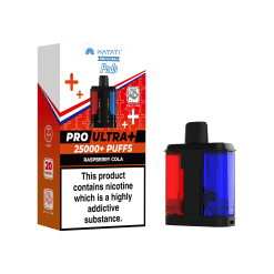 Hayati Pro Ultra+ 25K - Replacement Pod - Raspberry Cola - [5 Pack]
